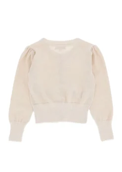 Angel's Face Cardigan Oro per Bambine