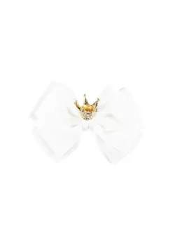 Angel's Face Fermacapelli Bianco Crown per Bambine