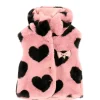 Angel's Face Gilet in pelliccia Rosa