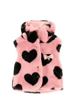 Angel's Face Gilet in pelliccia Rosa