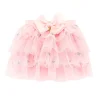 Angel's Face Gonna in Tulle Rosa con Stelle Oro