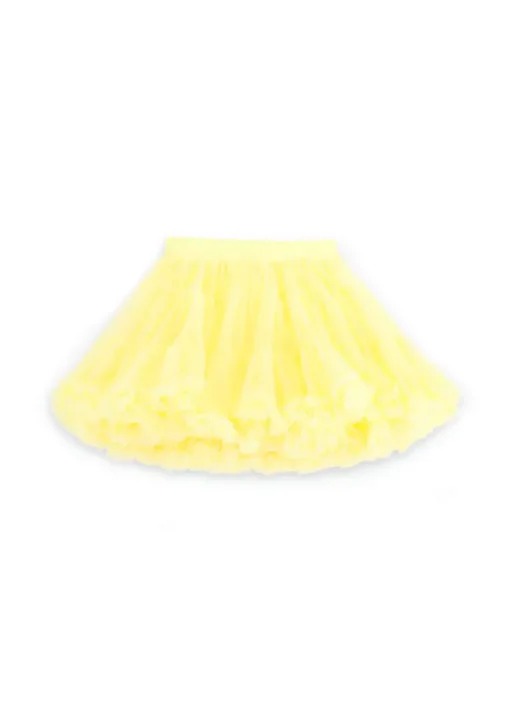 Angel's Face Gonna in Tulle Gialla per Bambine