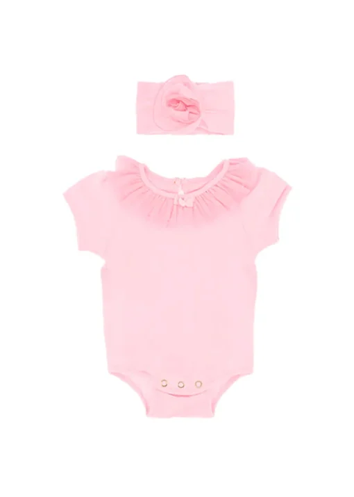 Angel's Face Neonata Set Rosa
