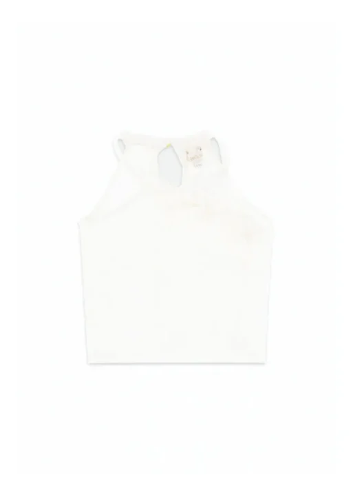 Angel's Face Top Bianco Hendrix per Bambine