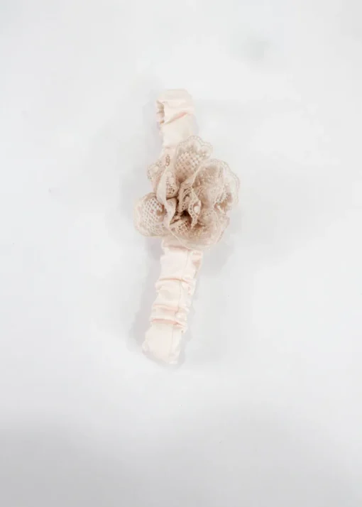 Barcellino Fascia Rosa con Fiocco per Neonate