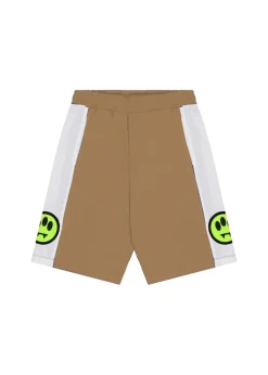 Barrow Kids Bermuda Bianco/Beige con Smile per Bambini