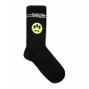 Barrow Kids Calzini Neri con Stampa Smile
