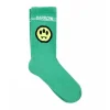 Barrow Kids Calzini Verde con Stampa Smile