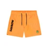 Barrow Kids Costume Boxer Arancione Fluo con Logo per Bambini