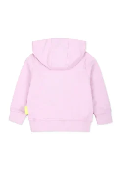 Barrow Kids Felpa Rosa con Cappuccio con Stampa per Neonate