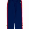 Barrow Kids Pantaloni Blu con Logo per Bambini