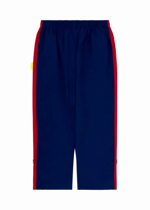 Barrow Kids Pantaloni Blu con Logo per Bambini