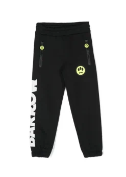 Barrow Kids Pantaloni Neri in Tuta per Bambini