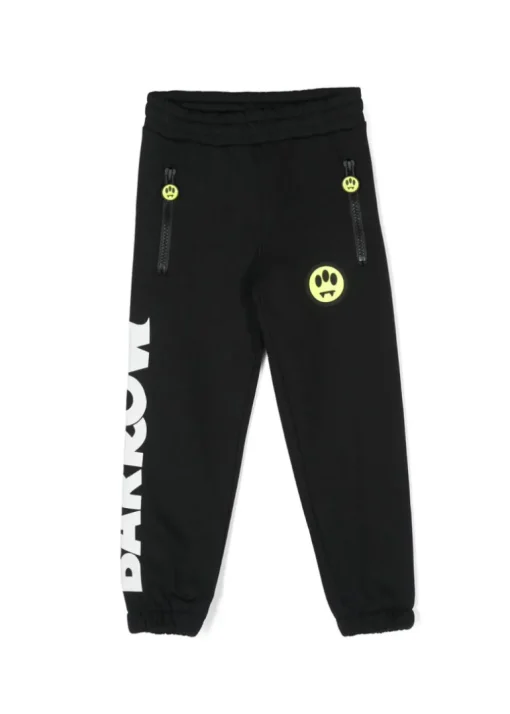 Barrow Kids Pantaloni Neri in Tuta per Bambini