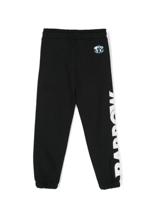Barrow Kids Pantaloni Neri in Tuta per Bambini