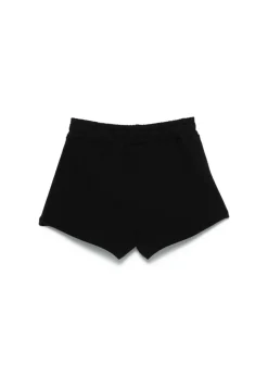 Barrow Kids Short Nero con Logo per Bambine