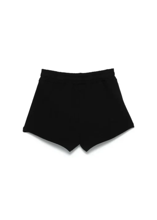 Barrow Kids Short Nero con Logo per Bambine