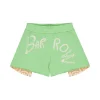 Barrow Kids Shorts Verdi con Stampa per Bambine