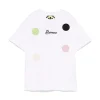 Barrow Kids T-shirt Bianca con Smile Multicolor per Bambine