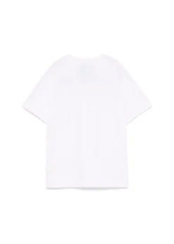Barrow Kids T-shirt Bianca con Smile Multicolor per Bambine