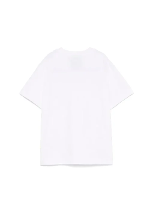 Barrow Kids T-shirt Bianca con Smile Multicolor per Bambine
