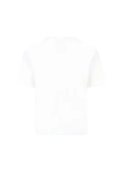 Barrow Kids T-shirt Bianca con Stampa e Smile