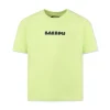 Barrow Kids T-shirt Lime con Stampa Retro per Bambini