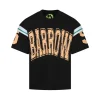 Barrow Kids T-shirt Nera con Stampa Logo per Bambini