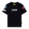 Barrow Kids T-shirt Nera con Stampa Logo per Bambini