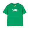 Barrow Kids T-shirt Verde con Stampa per Bambini