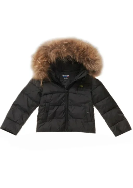 Blauer Kids Giubbino Amory Nero per Neonati