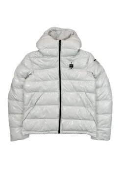 Blauer Kids Giubbino Bianco Lucido Cameron per Bambini