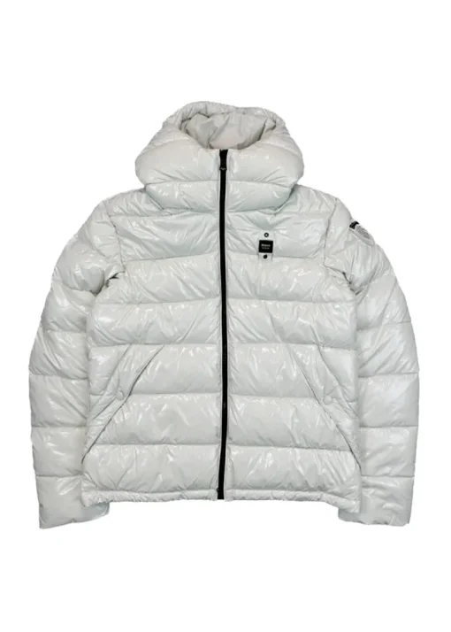 Blauer Kids Giubbino Bianco Lucido Cameron per Bambini