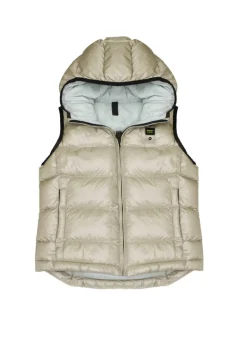 Blauer Kids Giubbino Smanicato Beige Arden per Bambini