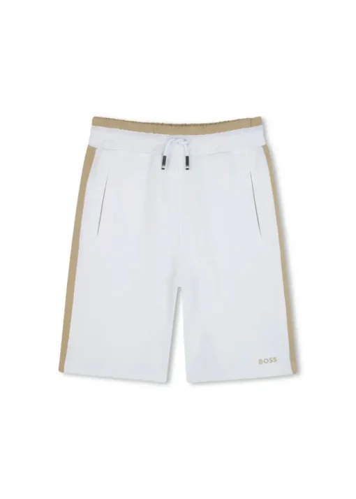 Boss Kids Bermuda Bianco per Bambini