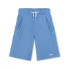 Boss Kids Bermuda Celeste con Micro Logo per Bambini