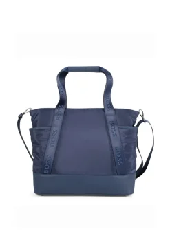 Boss Kids Borsa Mamma Blu con Fasciatoio