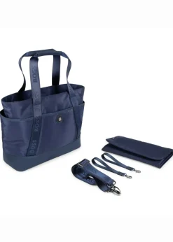 Boss Kids Borsa Mamma Blu con Fasciatoio