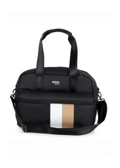 Boss Kids Borsa Mamma Nera con Fasciatoio