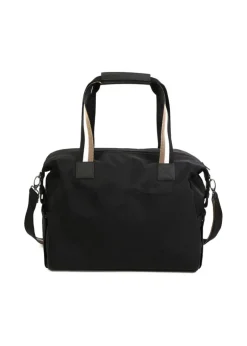 Boss Kids Borsa Mamma Nera con Fasciatoio per Neonati