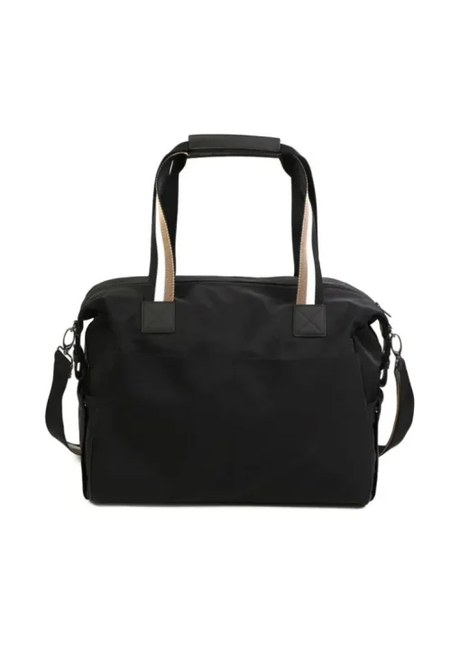 Boss Kids Borsa Mamma Nera con Fasciatoio per Neonati