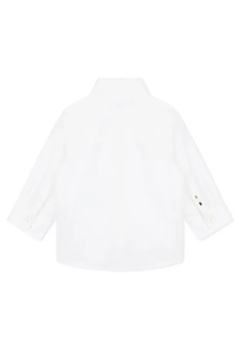 Boss Kids Camicia Bianca per Neonati