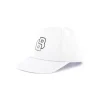 Boss Kids Cappello Bianco con Logo per Neonati