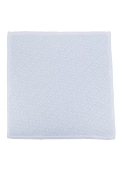 Boss Kids Coperta Monogram All-over Azzurro Cielo