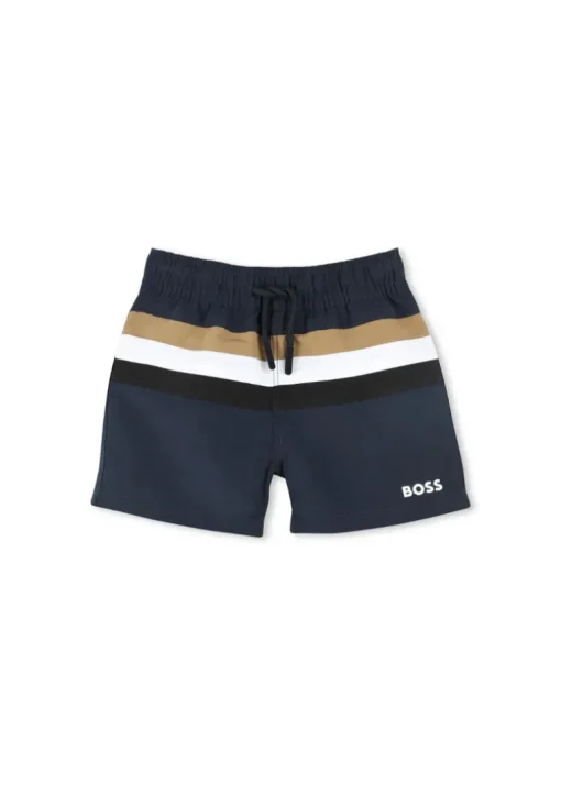 Boss Kids Costume Boxer Blu Navy per Neonati
