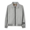 Boss Kids Felpa Grigia con Logo per Bambini