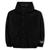Boss Kids Giubbino Nero con Logo per Bambini
