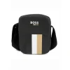 Boss Kids Marsupio Nero con Logo per Bambini