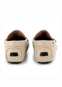 Boss Kids Mocassini Beige per Bambini