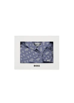 Boss Kids Pagliaccetto con Cappellino Blu BB per Neonati